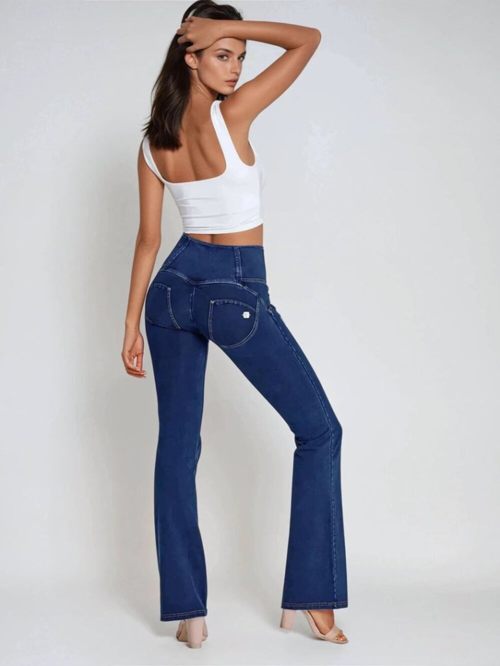 Freddy WRUP High-Rise Flare Denim
